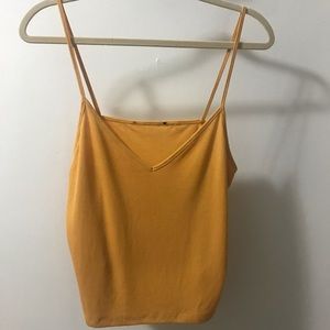 Mustard Yellow Tank Top